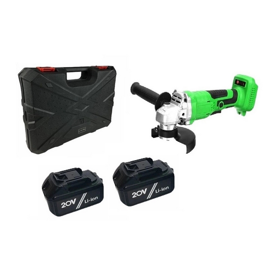 Углошлифмашина аккумуляторная Zitrek AG 20 Pro SET 2 Углошлифмашина аккумуляторная Zitrek AG 20 Pro SET 2