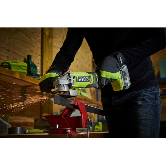 ONE + / Углошлифмашина RYOBI RAG18115-0 (без батареи) ONE + / Углошлифмашина RYOBI RAG18115-0 (без батареи)