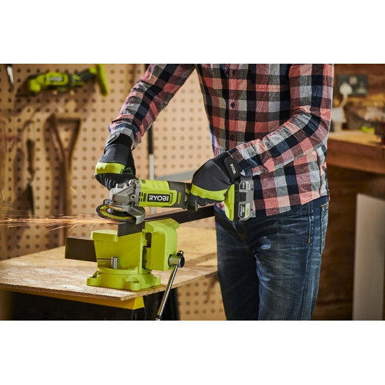 ONE + / Углошлифмашина RYOBI RAG18125-0 (без батареи) ONE + / Углошлифмашина RYOBI RAG18125-0 (без батареи)