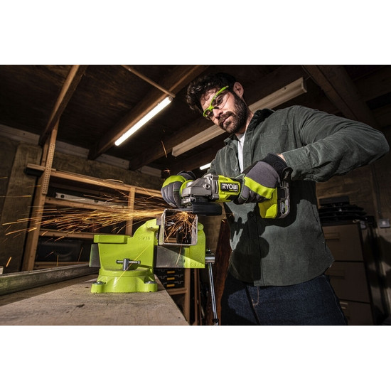 ONE + / Углошлифмашина RYOBI RAG18X-0 (без батареи) ONE + / Углошлифмашина RYOBI RAG18X-0 (без батареи)