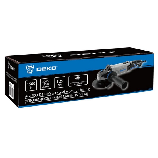 Углошлифмашина DEKO AG1500-D1 PRO Углошлифмашина DEKO AG1500-D1 PRO