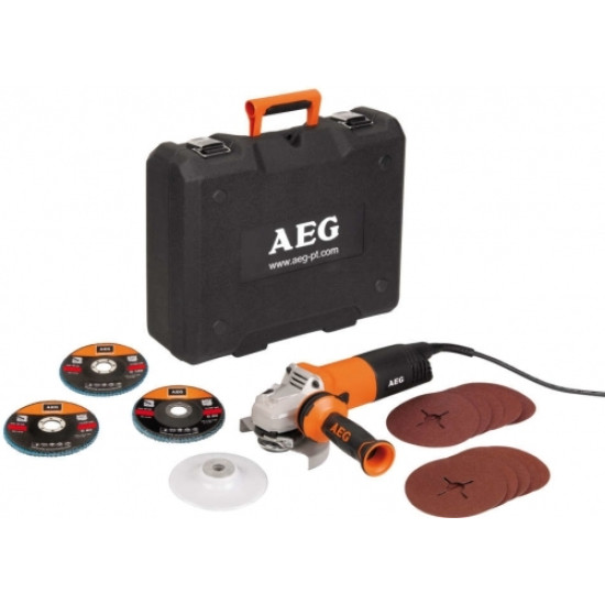 Углошлифмашина AEG WS 13-125 SXEK Углошлифмашина AEG WS 13-125 SXEK