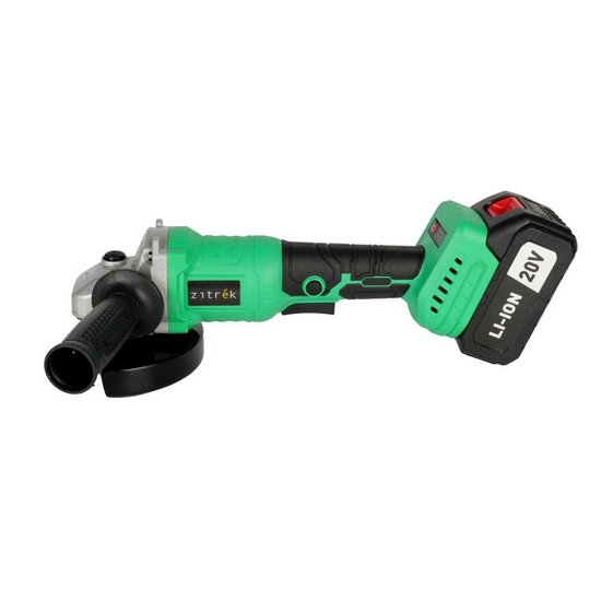 Углошлифмашина аккумуляторная Zitrek ZKAG20-125 PRO 083-1079