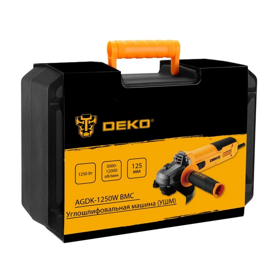 Углошлифмашина DEKO AGDK-1250W Углошлифмашина DEKO AGDK-1250W