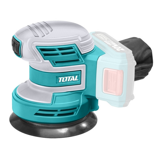 Эксцентриковая аккумуляторная шлифмашина TOTAL TROSLI2001 Эксцентриковая аккумуляторная шлифмашина TOTAL TROSLI2001