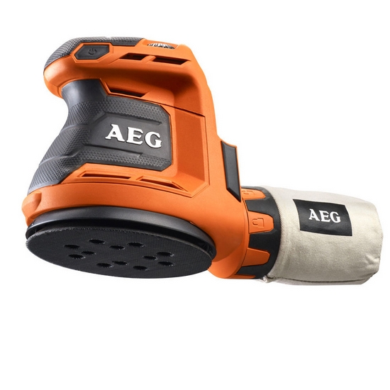 Эксцентриковая аккумуляторная шлифмашина AEG BEX18-125-0 (без батареи)