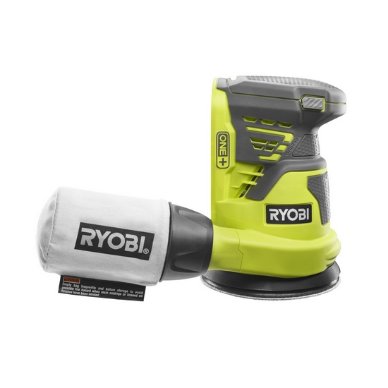 ONE + / Эксцентриковая аккумуляторная шлифмашина RYOBI R18ROS-0 (без батареи) ONE + / Эксцентриковая аккумуляторная шлифмашина RYOBI R18ROS-0 (без батареи)