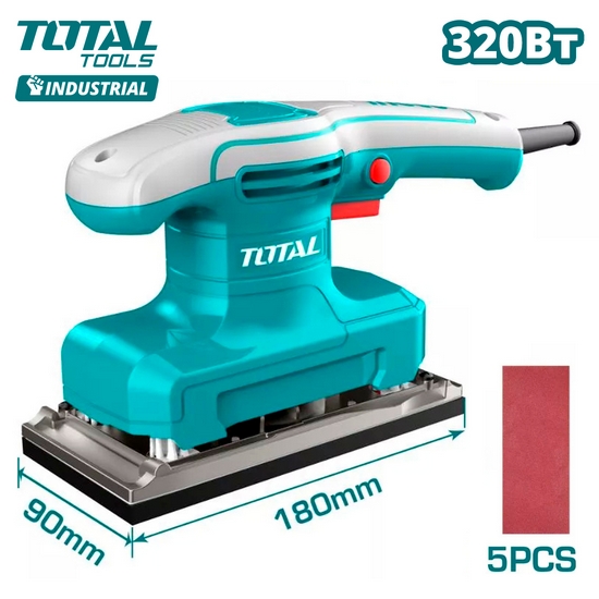 Виброшлифмашина TOTAL TF1301836 Виброшлифмашина TOTAL TF1301836