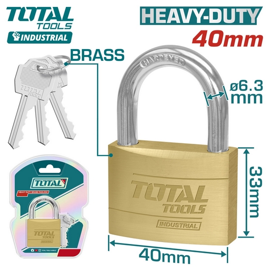 Замок навесной TOTAL TLK32402
