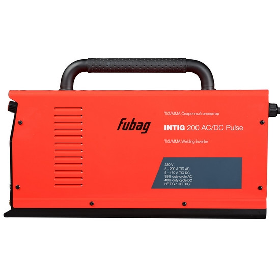 Инвертор сварочный аргонодуговой FUBAG INTIG 200 AC/DC PULSE