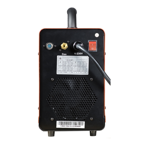 Инвертор сварочный аргонодуговой FUBAG INTIG 200 AC/DC PULSE LCD
