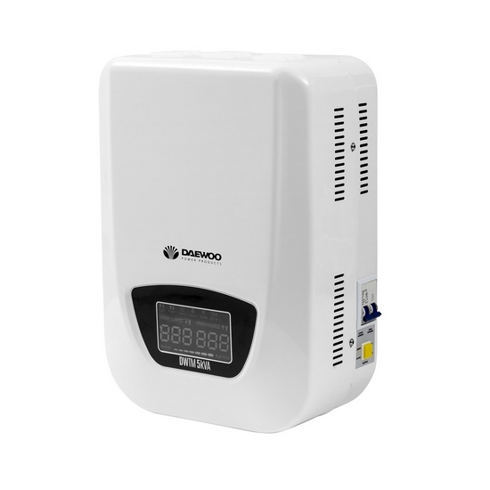 Стабилизатор напряжения настенный DAEWOO DW-TM 5 kVA Стабилизатор напряжения настенный DAEWOO DW-TM 5 kVA