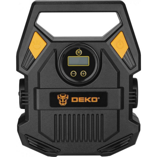 Насос автомобильный цифровой DEKO DKCP160Psi-LCD Basic Насос автомобильный цифровой DEKO DKCP160Psi-LCD Basic