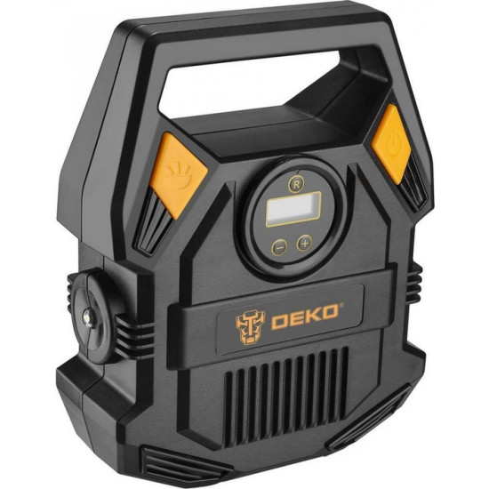 Насос автомобильный цифровой DEKO DKCP160Psi-LCD Basic Насос автомобильный цифровой DEKO DKCP160Psi-LCD Basic