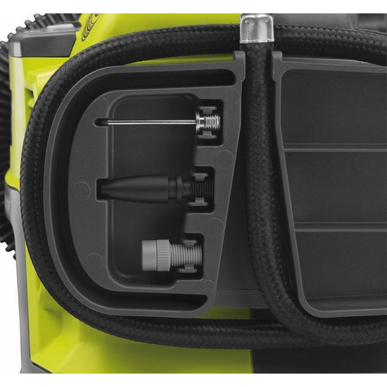 ONE + / Компрессор автомобильный аккумуляторный RYOBI R18I-0 (без батареи) ONE + / Компрессор автомобильный аккумуляторный RYOBI R18I-0 (без батареи)