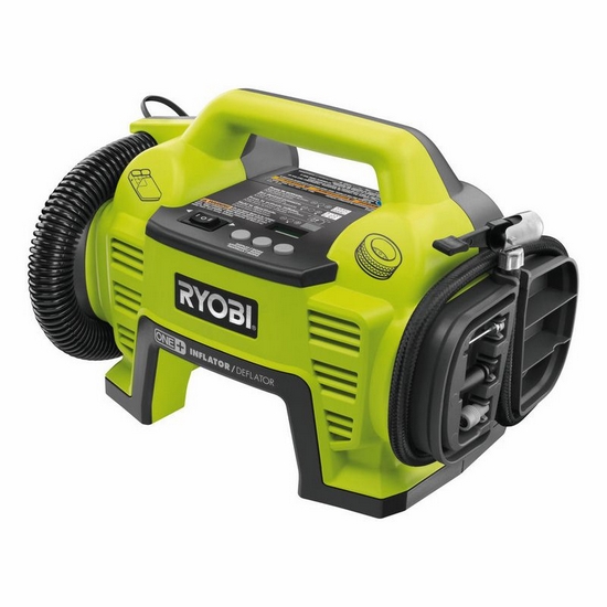ONE + / Компрессор автомобильный аккумуляторный RYOBI R18I-0 (без батареи) ONE + / Компрессор автомобильный аккумуляторный RYOBI R18I-0 (без батареи)