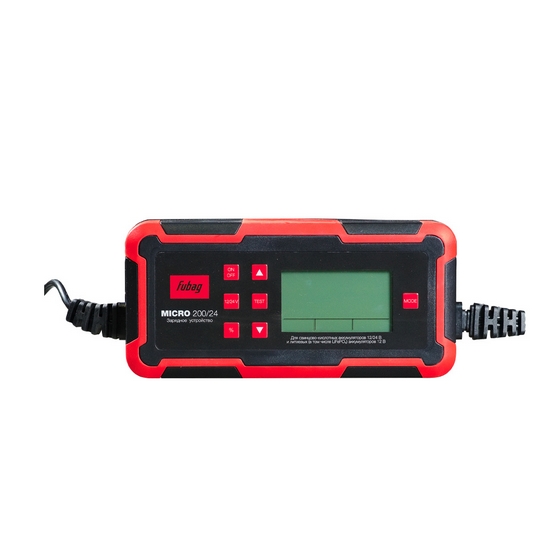 Зарядное устройство FUBAG MICRO 200/24