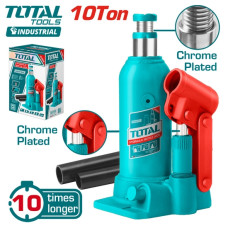 Домкрат гидравлический бутылочный 10 т TOTAL THT109104
