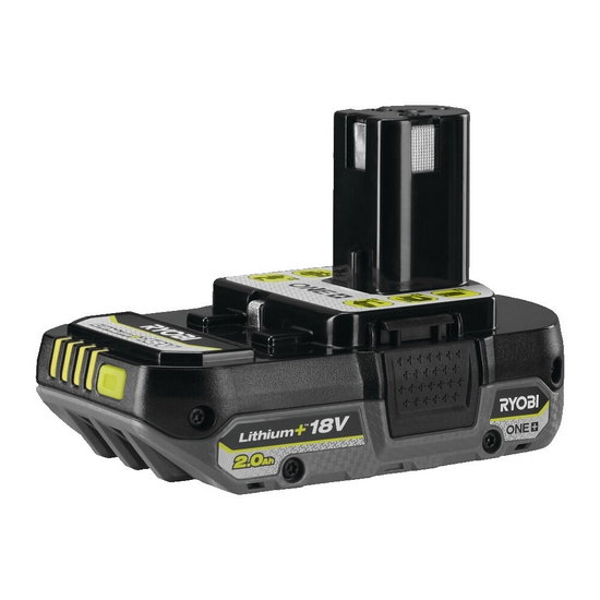 ONE + / Аккумулятор с зарядным устройством RYOBI RC18120-120C ONE + / Аккумулятор с зарядным устройством RYOBI RC18120-120C