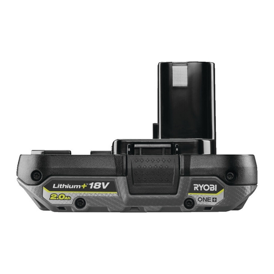 ONE + / Аккумулятор с зарядным устройством RYOBI RC18120-120C ONE + / Аккумулятор с зарядным устройством RYOBI RC18120-120C