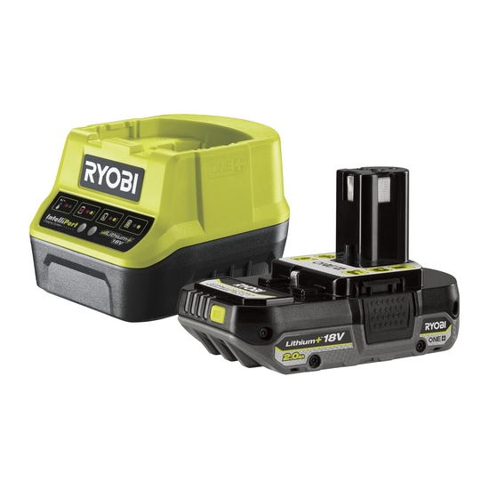 ONE + / Аккумулятор с зарядным устройством RYOBI RC18120-120C ONE + / Аккумулятор с зарядным устройством RYOBI RC18120-120C