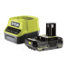 ONE + / Аккумулятор с зарядным устройством RYOBI RC18120-120C ONE + / Аккумулятор с зарядным устройством RYOBI RC18120-120C