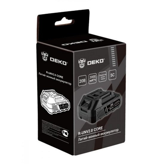 Аккумулятор DEKO R-UNV2.0 CORE
