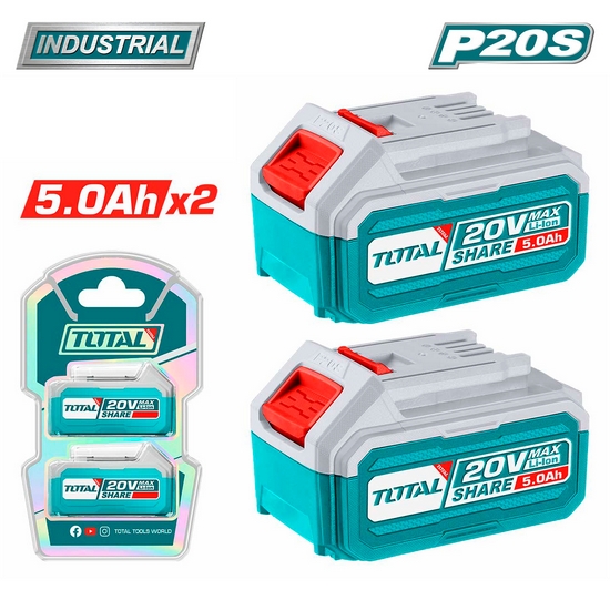 Аккумулятор (2) TOTAL TOSLI240464 Аккумулятор (2) TOTAL TOSLI240464