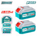 Аккумулятор (2) TOTAL TOSLI240464 Аккумулятор (2) TOTAL TOSLI240464