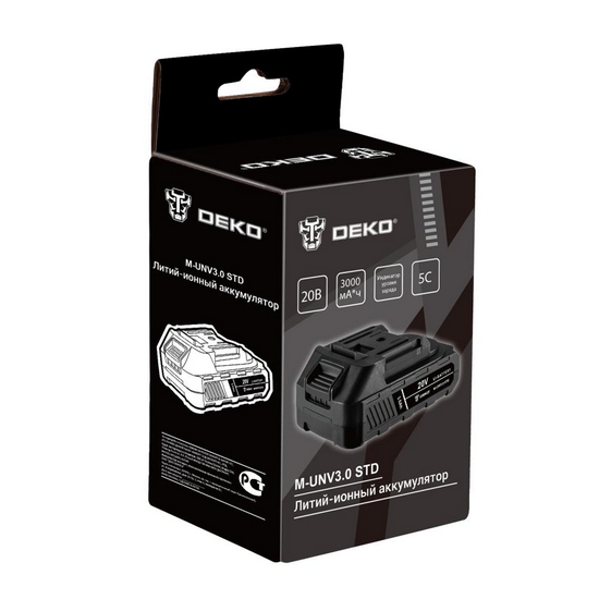 Аккумулятор DEKO M-UNV3.0 STD Аккумулятор DEKO M-UNV3.0 STD