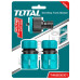 Набор соединителей садовых TOTAL THWS030301 (3 шт)