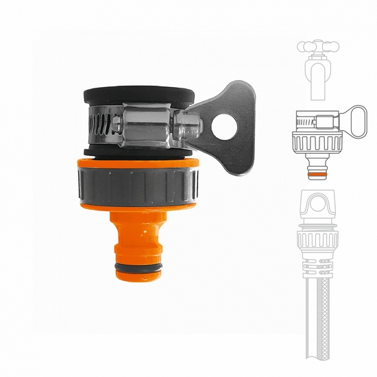 Адаптер для крана безрезьбовой до 3/4 " (19mm) DAEWOO DWC 1119 Адаптер для крана безрезьбовой до 3/4 " (19mm) DAEWOO DWC 1119