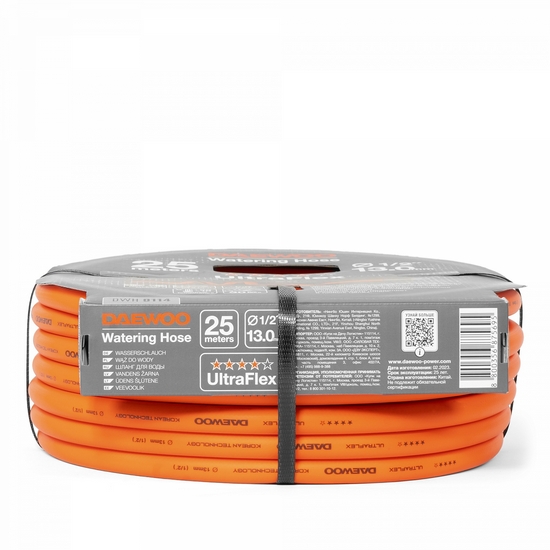 Шланг UltraFlex диаметр 1/2 " (13мм), длина 25м DAEWOO DWH 8114 Шланг UltraFlex диаметр 1/2 " (13мм), длина 25м DAEWOO DWH 8114