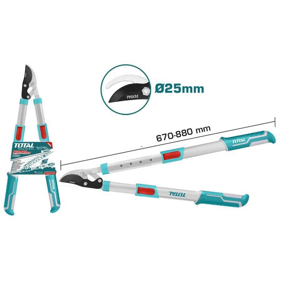 Сучкорез телескопический TOTAL THTS1527406 Сучкорез телескопический TOTAL THTS1527406