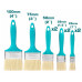 Набор кистей TOTAL THT8450801 (8 шт) Набор кистей TOTAL THT8450801 (8 шт)