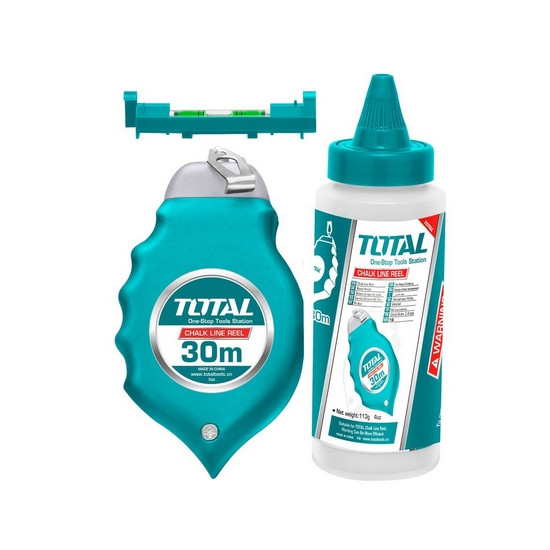 Шнур разметочный 30 м TOTAL THT661301