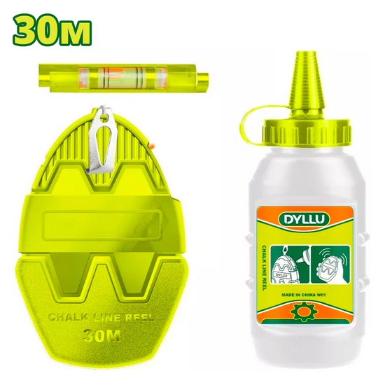 Шнур разметочный 30 м DYLLU DTHX1630 Шнур разметочный 30 м DYLLU DTHX1630