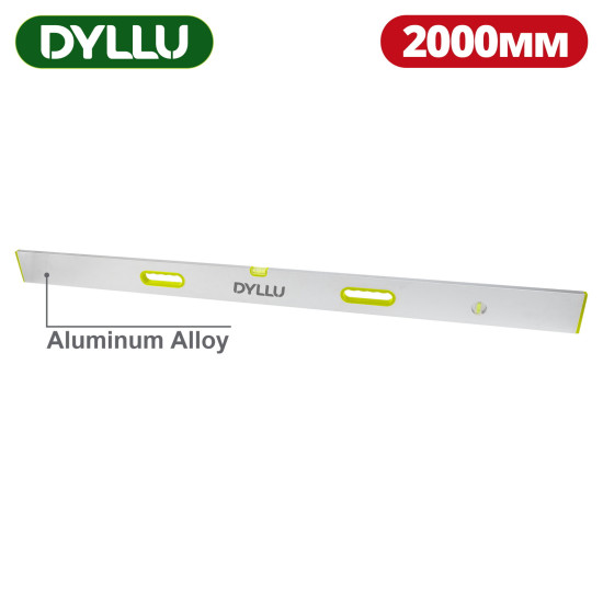 Правило алюминиевое с уровнем 2000мм DYLLU DTSL6G200 Правило алюминиевое с уровнем 2000мм DYLLU DTSL6G200