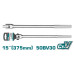 Вороток 1/2 " 375 мм с шарниром TOTAL THTFX12151 Вороток 1/2 " 375 мм с шарниром TOTAL THTFX12151