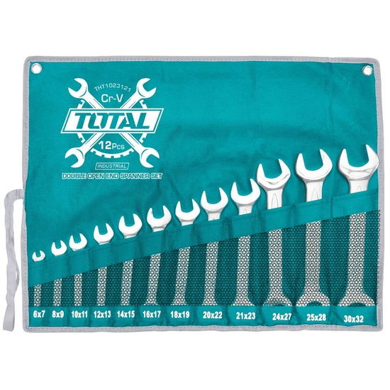Набор ключей гаечных TOTAL THT1023121 (12 шт) Набор ключей гаечных TOTAL THT1023121 (12 шт)