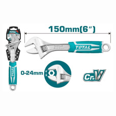 Ключ разводной 150 мм TOTAL THT101066