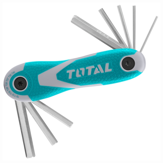 Набор ключей шестигранных 2-8 мм TOTAL THT1061826 (8 шт)