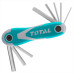 Набор ключей шестигранных 2-8 мм TOTAL THT1061826 (8 шт)