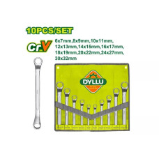 Набор ключей накидных DYLLU DTFS5M10 (10 шт)