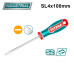 Отвертка шлицевая SL4 100 мм TOTAL TSDSL4100