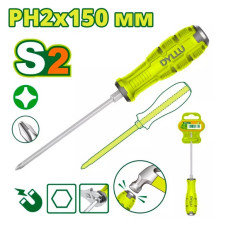 Отвертка крестовая PH2 150 мм ударная DYLLU DTQJ2226