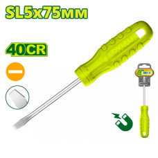 Отвертка шлицевая SL5 75мм DYLLU DTSD3953