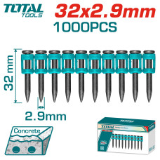 Гвозди по бетону 6,4x2,9x32 TOTAL TAC02321