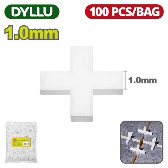 Крестики для плитки 1,0мм DYLLU DTXZ1001 (100 шт)