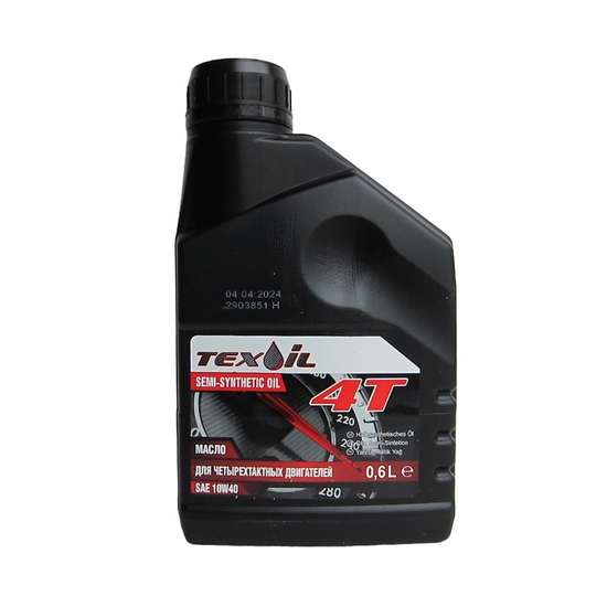 Масло для 4-х тактных двигателей Texoil SAE 10W40 (0,6л) Масло для 4-х тактных двигателей Texoil SAE 10W40 (0,6л)